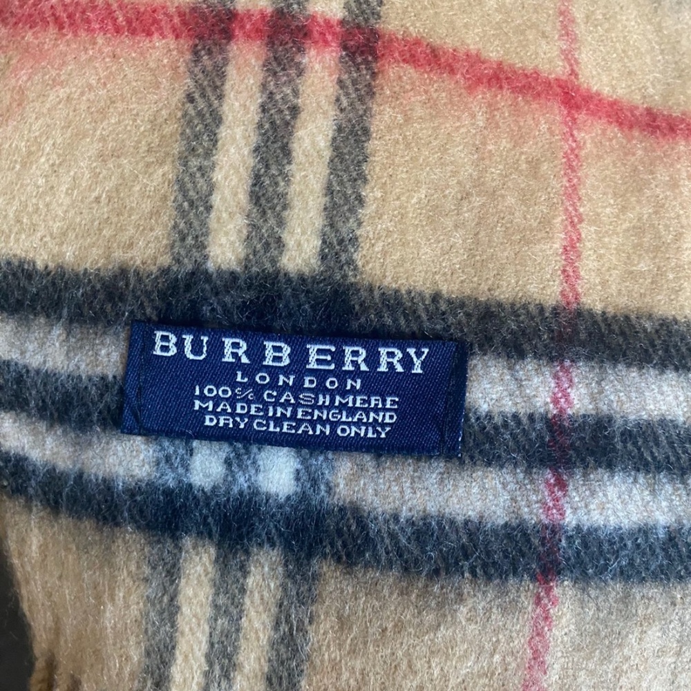 Cashmere Burberry Scarf